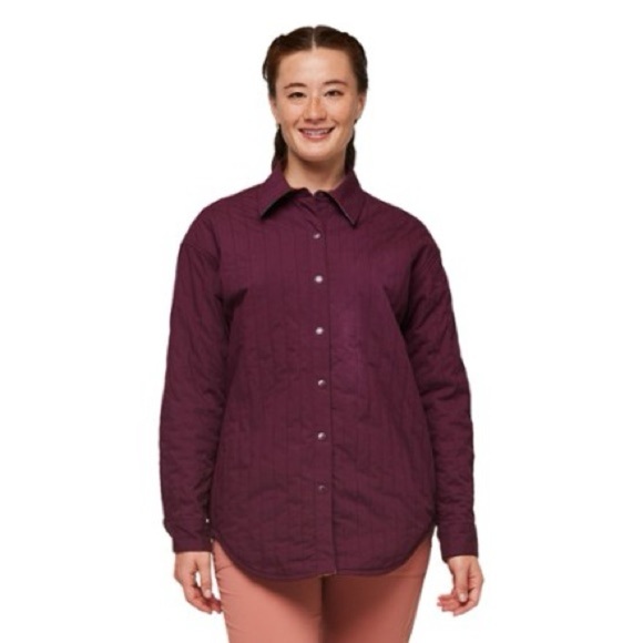 Cotopaxi Salto Insulated Flannel Jacket Purple Orange size Small - Picture 15 of 16